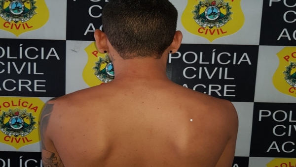 Polícia Civil prende integrante de organização criminosa envolvido em tráfico de drogas, roubo e homicídio em Cruzeiro do Sul